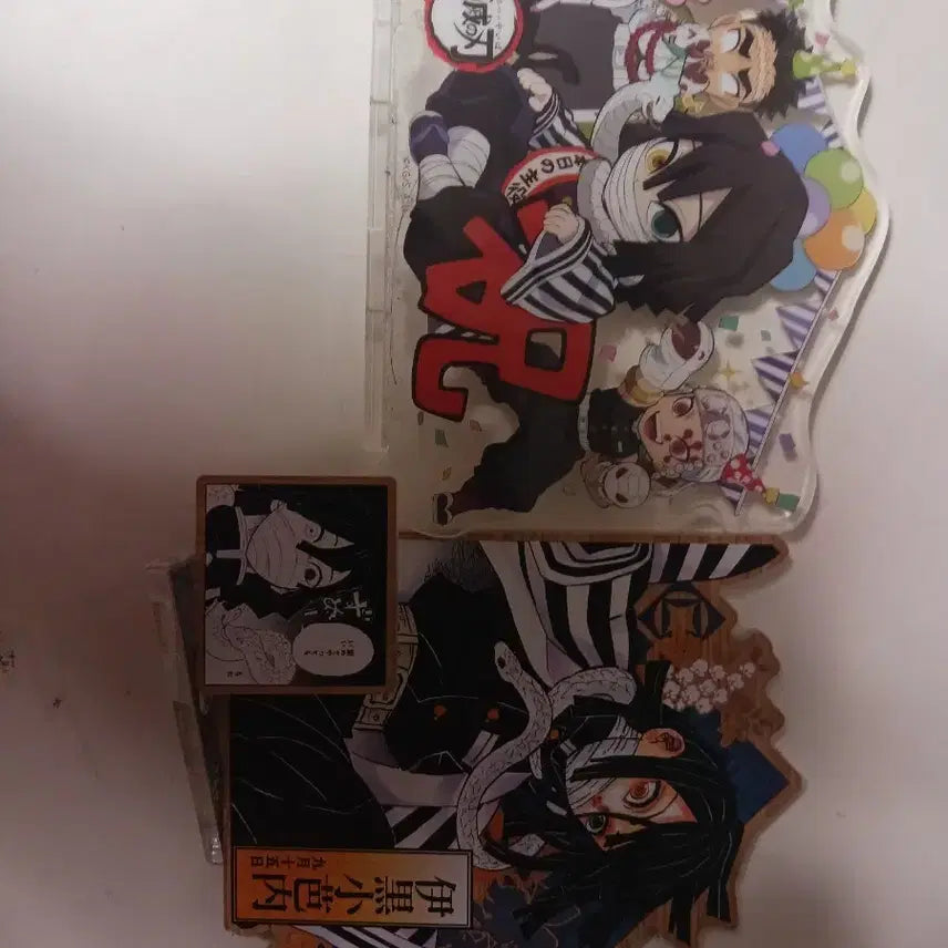 [BUNJANG] Demon Slayer: Kimetsu no Yaiba Obanai Iguro Acrylic Stand Bundle / 귀멸의칼날 이구로 오바나이 아크릴 스탠드 일괄