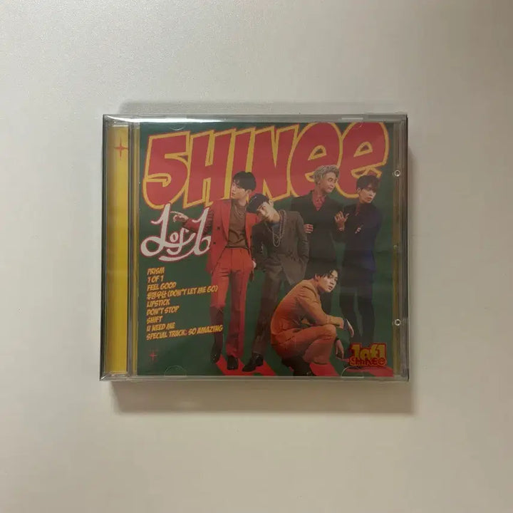 [BUNJANG] SHINee 1 of 1 Album (Onew Photocard) / 샤이니 원옵원 앨범 (온유딱지)