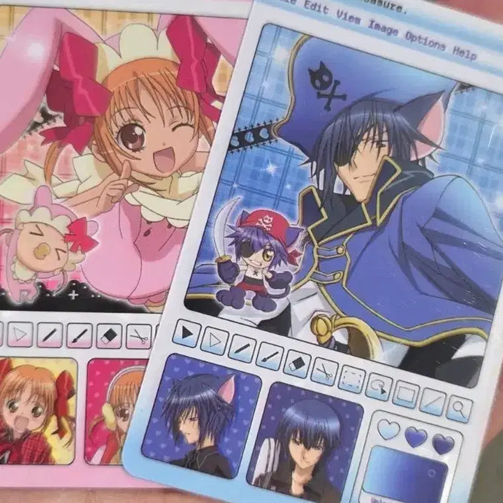 [BUNJANG] Cardcaptor Sakura Cardcaptor Change! 20th Anniversary Photocard Set - Toma &amp; Yui / 캐릭캐릭체인지 캐캐체 20주년 포카 포카이브 포토 카드 토마 유이