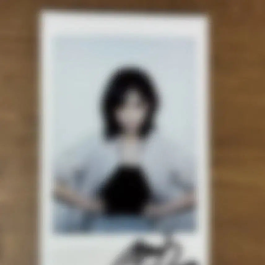 [BUNJANG] Kim Nakyoung Signed Polaroid / 트리플에스 김나경 싸인 폴라로이드 싸폴