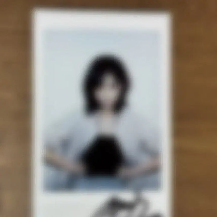[BUNJANG] Kim Nakyoung Signed Polaroid / 트리플에스 김나경 싸인 폴라로이드 싸폴