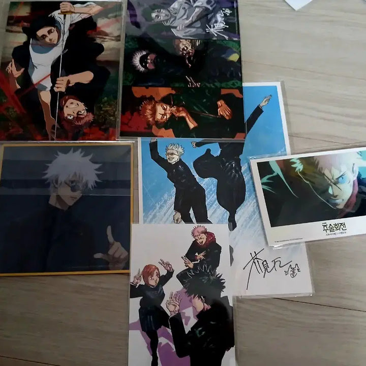 [BUNJANG] Jujutsu Kaisen Shibuya Incident, Epic of the Fallen, Hellish Fiend Arc Special Edition Postcard and Shikishi Set / (셋) 주술회전 시부야사변, 회옥옥절  특전 엽서 색지