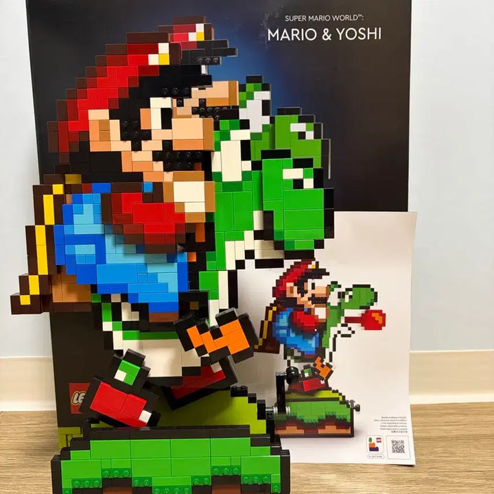 [BUNJANG] LEGO 71438 Super Mario Yoshi Pixel Art / 레고 71438 슈퍼 마리오 요시 픽셀 아트