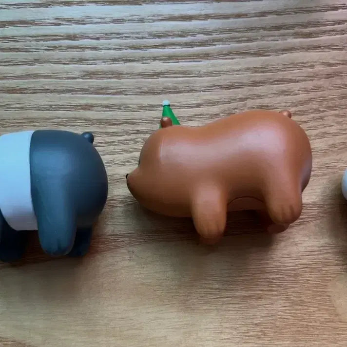 [BUNJANG] We Bare Bears x Hello Kitty Bundle Set Figures / 위베어베어스 X 헬로키티 피규어 3개 일괄