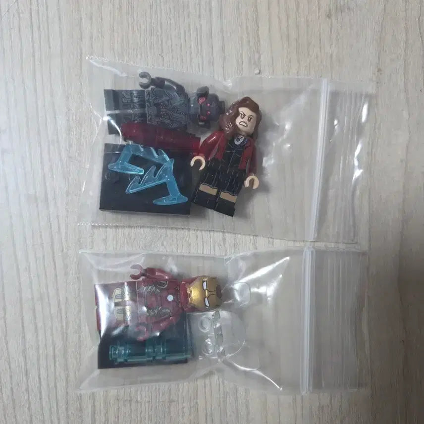 [BUNJANG] Iron Man Mark 43, Ultron, Wanda Lego Minifigure Bundle Set / 아이언맨 마크43+울트론+완다 레고 미피 팝니다.