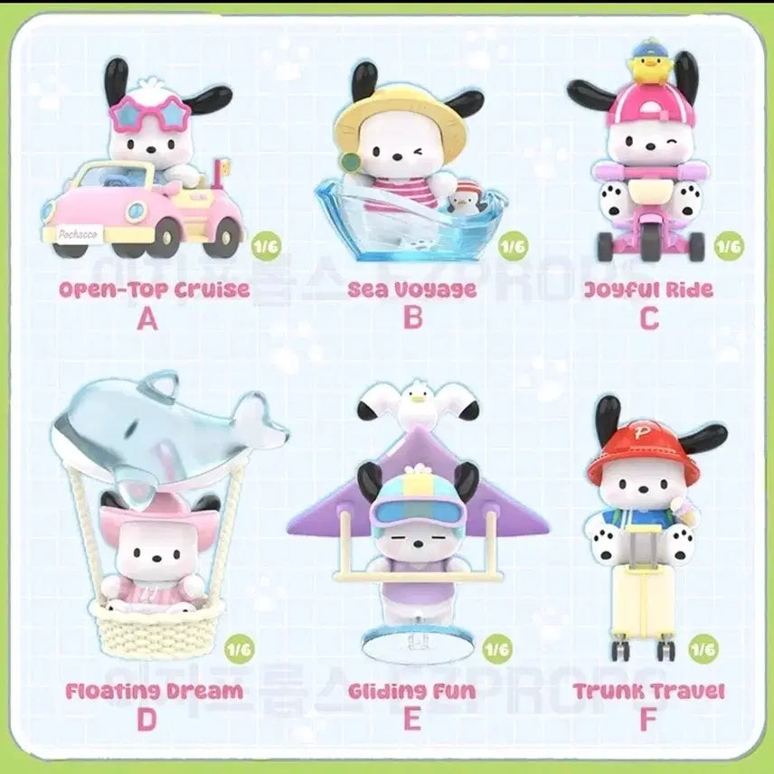 [BUNJANG] Sanrio Pochacco Travel Diary / 탑토이 산리오 포차코 트래블 다이어리 여행일기