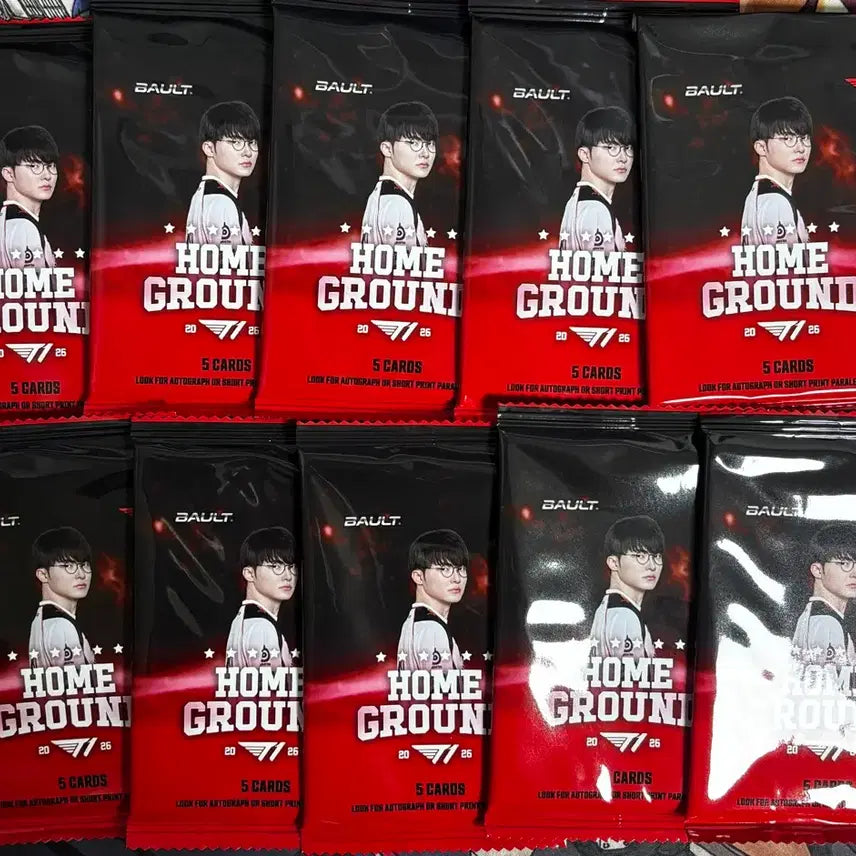 [BUNJANG] T1 Home Ground Baltey Unsealed Card Pack Faker Keria Oner Faeze Doran / 티원 홈그라운드 발트 미개봉 카드팩 페이커 케리아 오너 페이즈 도란