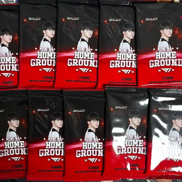 [BUNJANG] T1 Home Ground Baltey Unsealed Card Pack Faker Keria Oner Faeze Doran / 티원 홈그라운드 발트 미개봉 카드팩 페이커 케리아 오너 페이즈 도란