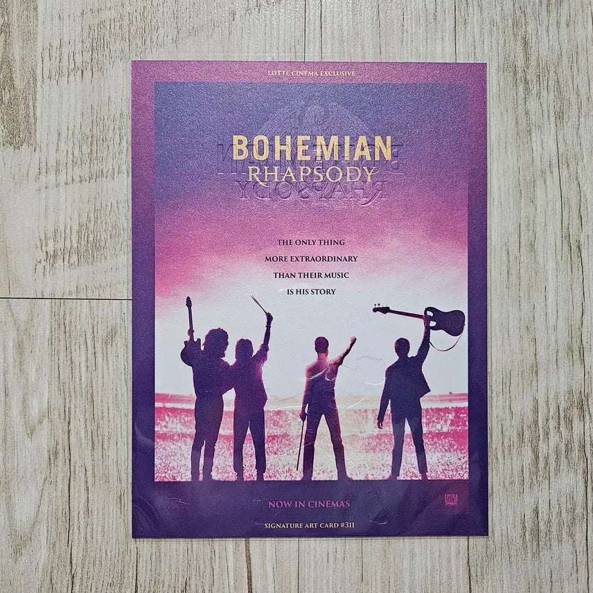 [BUNJANG] Bohemian Rhapsody Art Card / 311 (보헤미안 랩소디) 아트카드