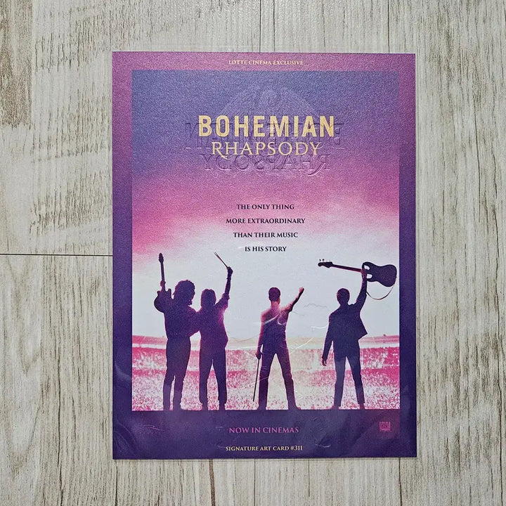 [BUNJANG] Bohemian Rhapsody Art Card / 311 (보헤미안 랩소디) 아트카드