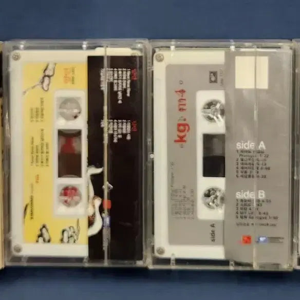 [BUNJANG] Kim Gun Mo 1st, 4th, 5th, 6th Studio Albums Cassette Tape Bundle / 김건모 카세트 테이프