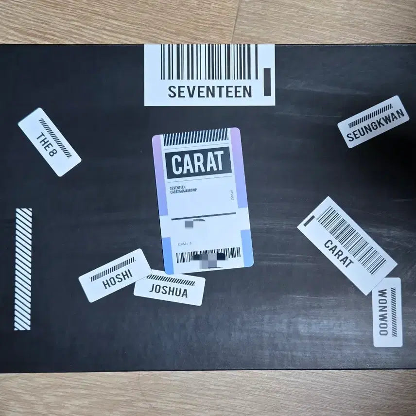 [BUNJANG] SEVENTEEN 2020 CARAT Membership Kit "Air Carat" Bundle Set Photocard / 세븐틴 캐럿 멤버십 키트 항공틴 + 포카