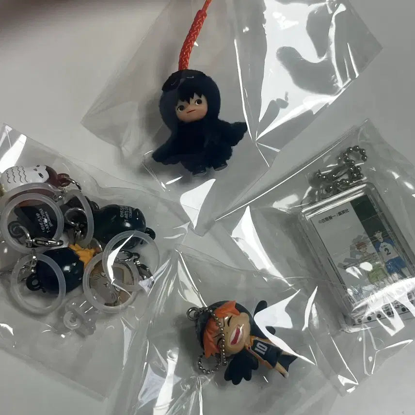 [BUNJANG] Haikyu!! Merchandise Bundle Set (Gacha, Mini Mochi, Mejirushi, Keyring) / 하이큐 굿즈 일괄(가챠+미니모찌+메지루시+키링)