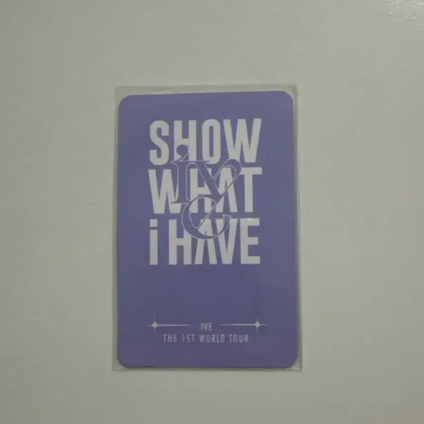 [BUNJANG] IVE Wonyoung Gaeul World Tour Photocard / 원영언냐 가을언냐 월투 포카 (미세하자 없어요!)