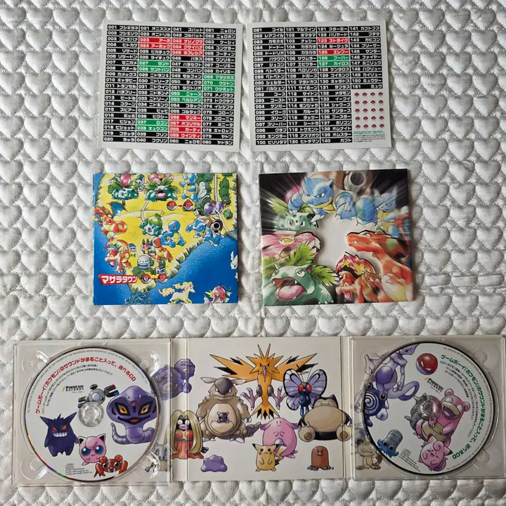 [BUNJANG] Pokemon Game Boy Original Soundtrack 2CD Set / 포켓몬스터 게임보이 사운드트랙