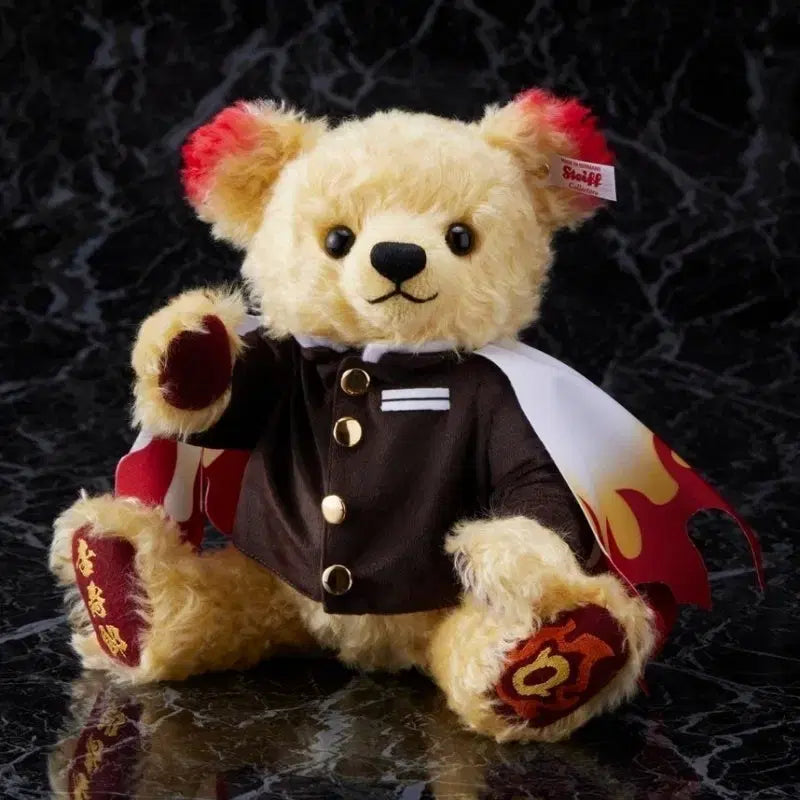 [BUNJANG] Demon Slayer Kyojuro Rengoku Steiff Collaboration Teddy Bear / 귀멸의 칼날 슈타이프 콜라보 테디베어 렌고쿠 쿄쥬로 판매