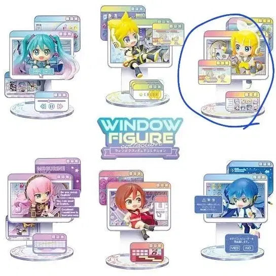 [BUNJANG] Re-Ment Kagamine Rin Window Figure (Sealed) / 리멘트 윈도우 피규어 카가미네 린 판매