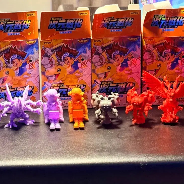 [BUNJANG] Digimon Rubber Figure Bundle Set / 디지몬 고무 피규어 일괄