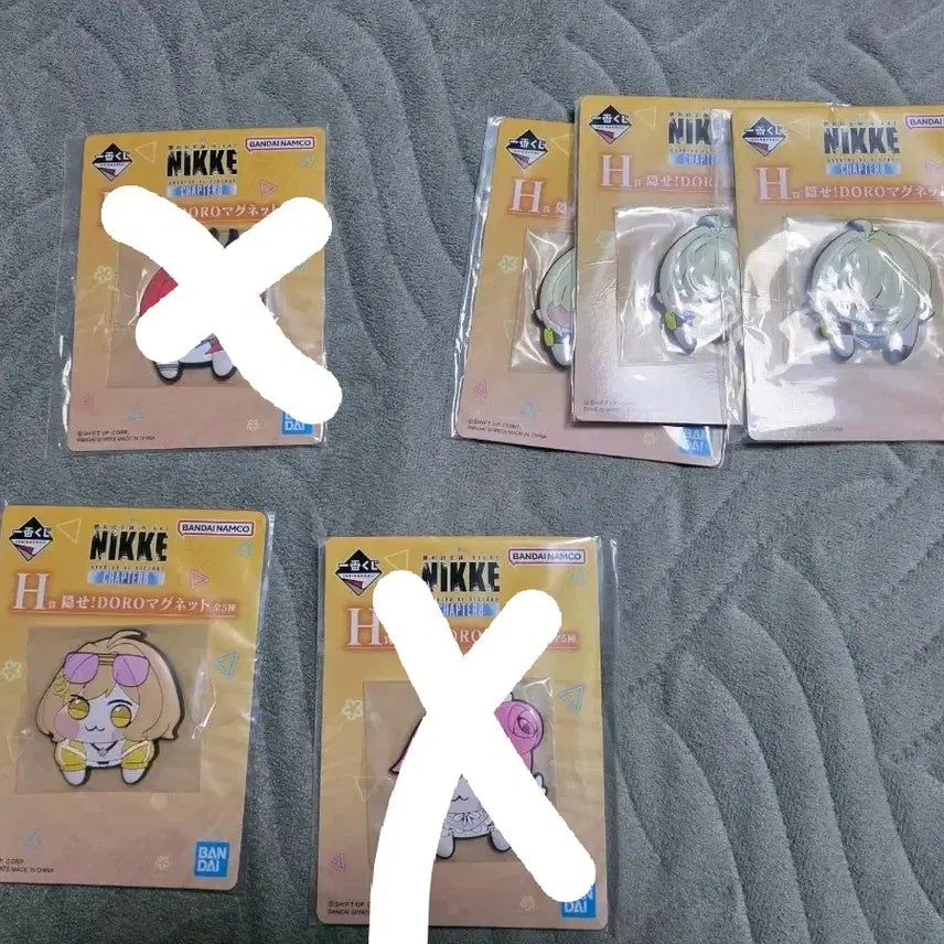 [BUNJANG] Nier: Automata Ichiban Kuji Chapter 8 H Prize Magnet Set / 니케 제일복권 챕터8 H상 마그넷 판매합니다