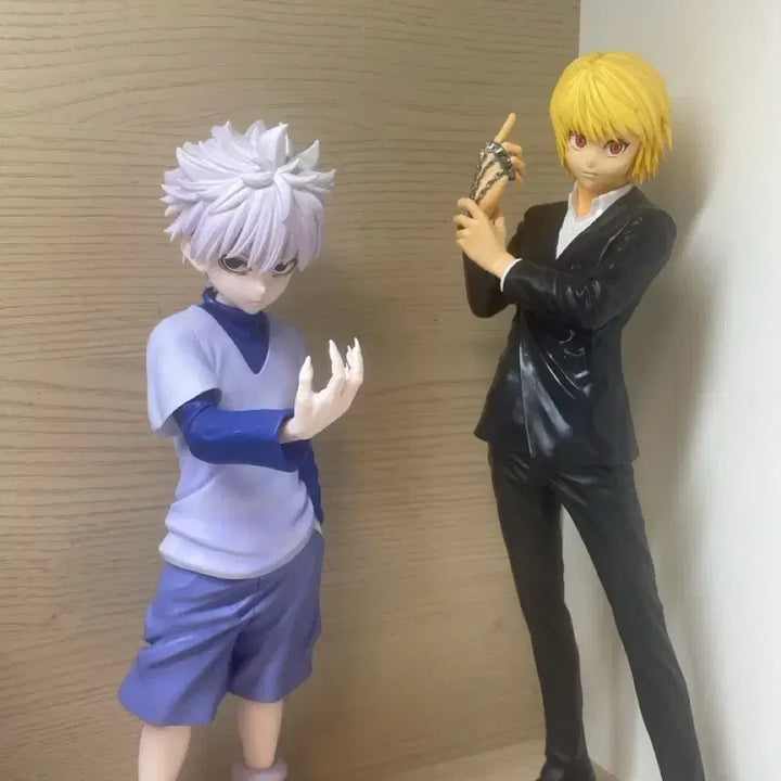 [BUNJANG] Hunter x Hunter Killua &amp; Kurapika Figure Set / 헌터헌터 그린디스타 키르아,크라피카