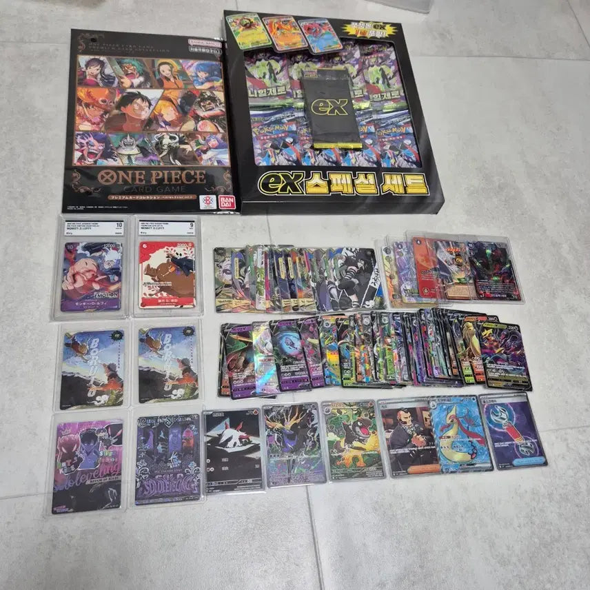 [BUNJANG] Pokemon Card &amp; One Piece Card Bundle / 포켓몬카드,원피스카드 판매