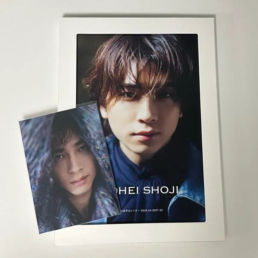 [BUNJANG] Shoji Kohei 2026-2027 Calendar with Exclusive POB Print / 쇼지 코헤이 2026~2027 캘린더