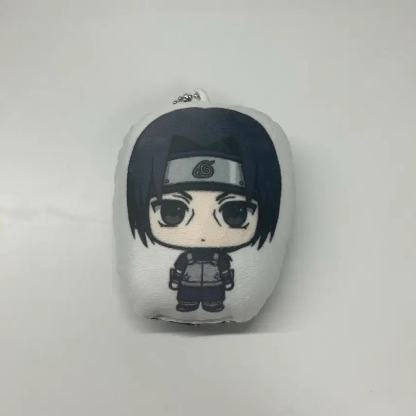 [BUNJANG] Muffin Naru Otaku Uchiha Itachi Cushion Keyring Ambu Version / 나루토 머핀님 우치하 이타치 쿠션키링 암부버전 인형 비공굿