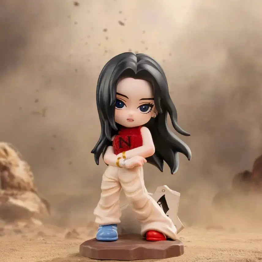 [BUNJANG] Pop Mart aespa NingNing Dirty Work Version Figure / 팝마트 aespa 메모러블 픽스 시리즈 Dirty Work NINGNING VER