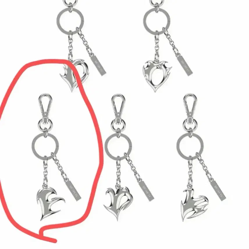[BUNJANG] T1 ABLY Heart Metal Keyring Faker Goods / 티원 에이블리 하트 메탈 키링 페이커 faker 굿즈