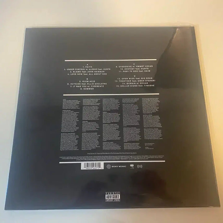[BUNJANG] Calvin Harris MOTION LP (Opened) / Calvin Harris(캘빈 해리스) - MOTION(모션) 개봉반 LP