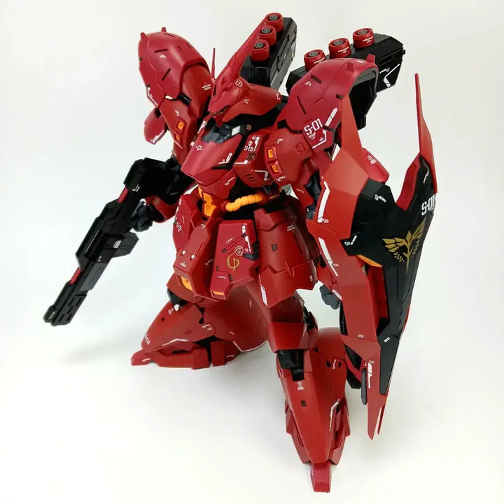 [BUNJANG] Eosunbang Sazabi 1/100 Scale Plastic Model Kit - Assembled / 어선방 사자비 1/100 프라모델 조립완성품