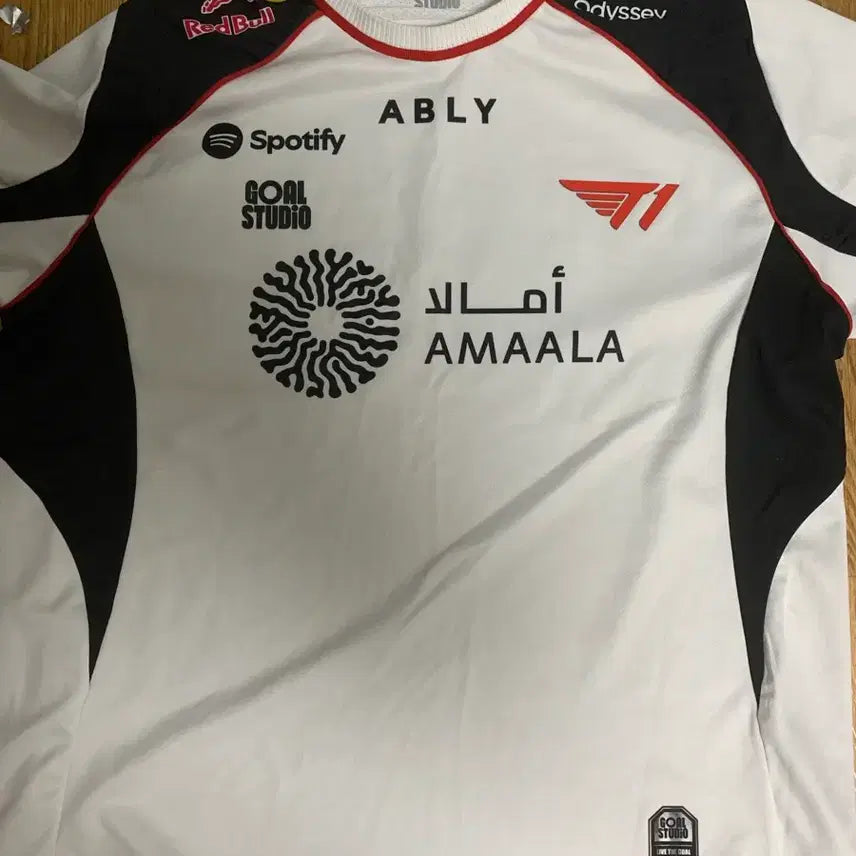 [BUNJANG] T1 Version 1 Uniform Short Sleeve Faker Marking XL / T1 버전1 유니폼 반팔 페이커 마킹