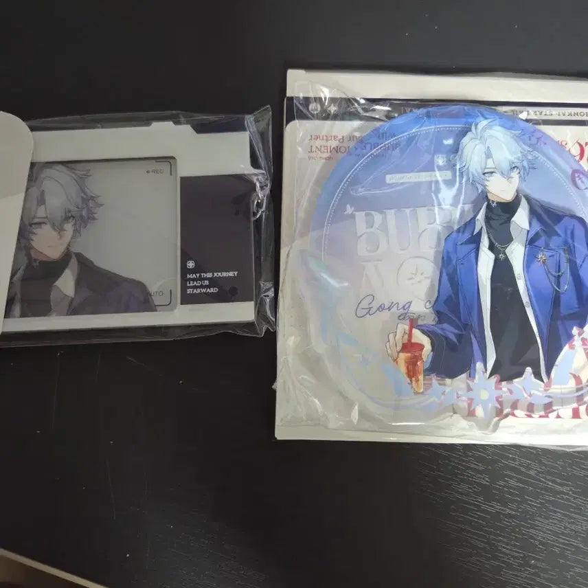 [BUNJANG] Honkai: Star Rail Gongcha Collaboration File Non Set Acrylic Coaster Keychain / 붕괴스타레일 공차 콜라보 파이논 세트