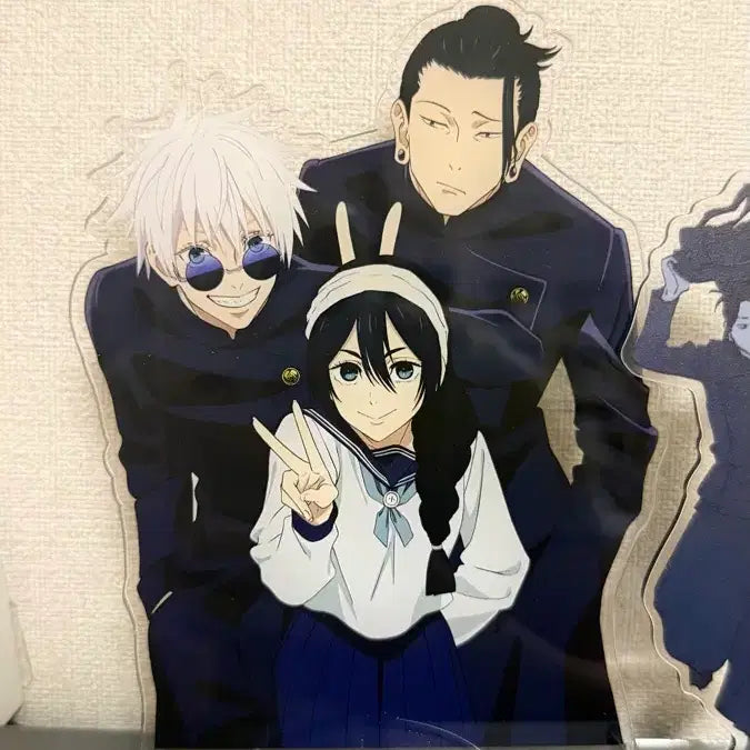 [BUNJANG] Jujutsu Kaisen Satoru Gojo &amp; Suguru Geto Acrylic Stand Set / 주술회전 고죠 게토 아크릴 스탠드 3종