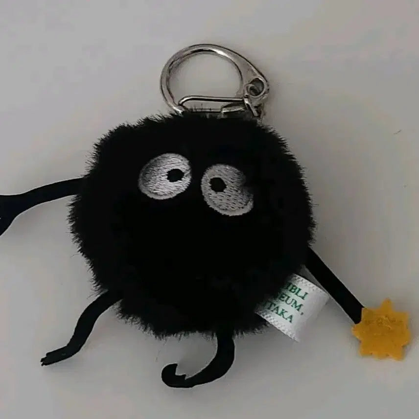 [BUNJANG] Ghibli Museum Spirited Away No-Face Soot Sprite Candy Keychain / 지브리뮤지엄 ) 센과치히로의 행방불명 쿠로스케 별사탕 키홀더 키링