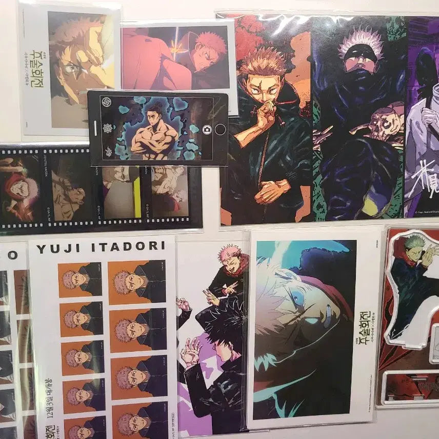 [BUNJANG] Jujutsu Kaisen Yuji Itadori 2020 Diorama Acrylic Theater Exclusive Postcard Photocard / 주술회전 이타도리 유지 2020 디오라마 아크릴 극장판 특전 엽서 포토카드 증명사진 증사 쵸소우