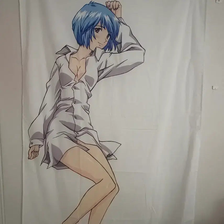 [BUNJANG] Evangelion Rei Ayanami Bed Sheet Set / 에반게리온 레이 침대시트