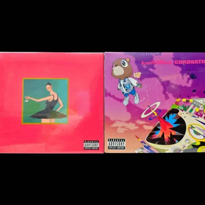 [BUNJANG] Kanye West My Beautiful Dark Twisted Fantasy &amp; Graduation Bundle Set CD / 칸예 웨스트 CD 2종 일괄 Kanye West