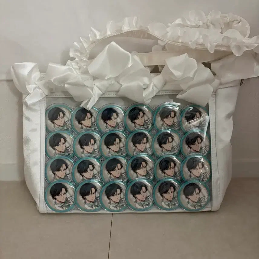 [BUNJANG] Rin Itoshi Ita Bag with 24 Can Badges / 블루록 이토시린 이타백
