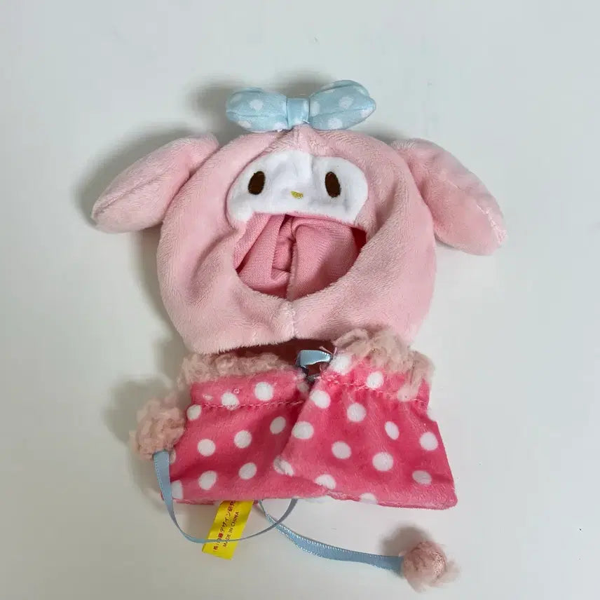 [BUNJANG] Sanrio My Melody Plush Doll Clothes Doll Cover / [급처] 산리오 마이멜로디 인형옷 누이구루미 인형봉 커버 정품
