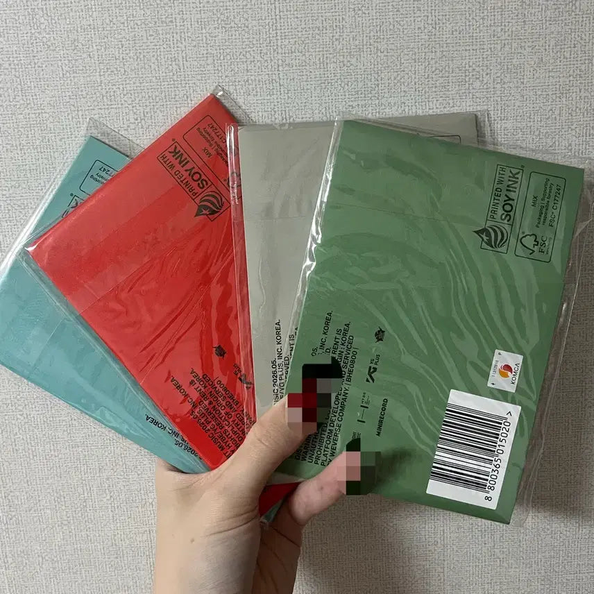 [BUNJANG] Ciipher Curtis Green + Green Weverse Version Album Set (Sealed) / 코르티스 미개봉 앨범 그린그린 위버스 버전 세트 양도