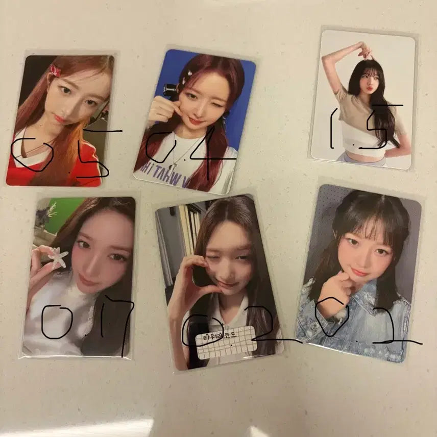 [BUNJANG] IVE Photocard Bundle Set / 아이브 포카 팔아요~