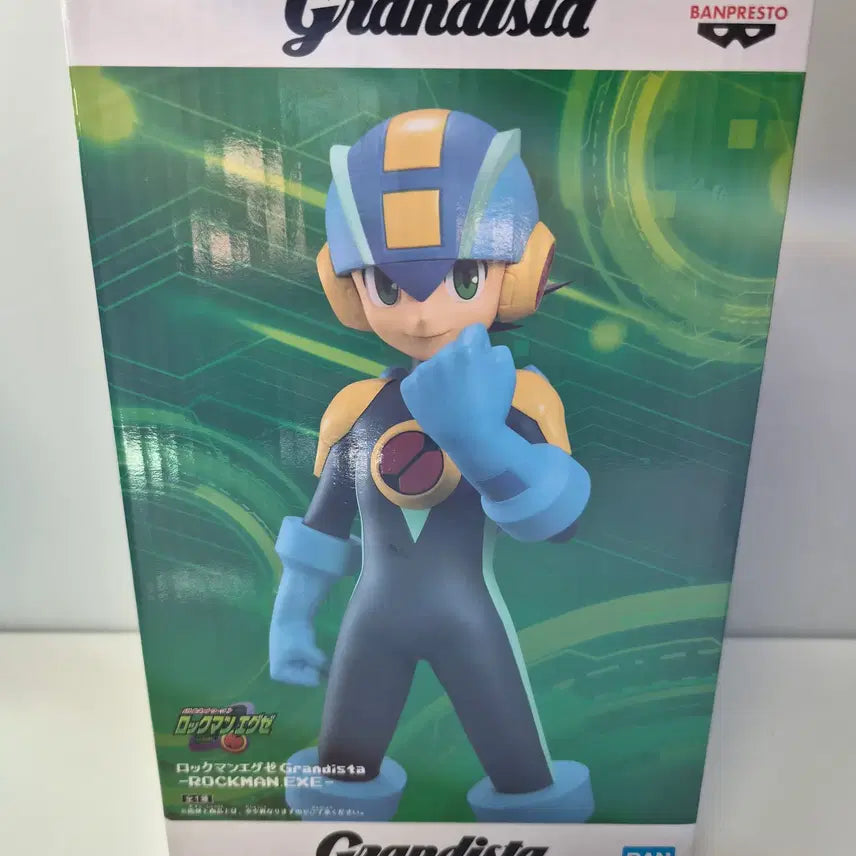 [BUNJANG] Rockman Rockman Grandista Figure (Sealed) / 미개봉)록맨) 록맨 그란디스타 피규어