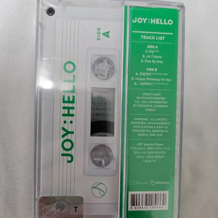 [BUNJANG] Red Velvet Joy Hello 1st Mini Album Sealed / 미개봉 레드벨벳 조이 헬로 카세트 테이프 앨범