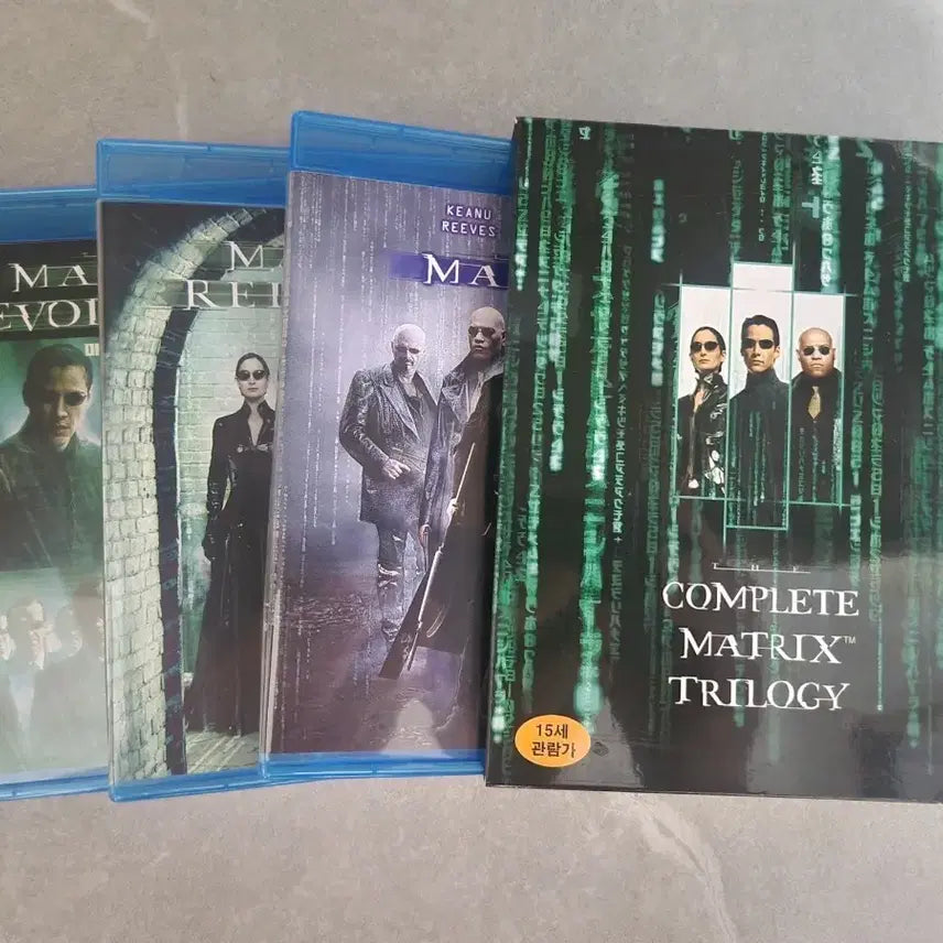 [BUNJANG] The Matrix Complete Trilogy Blu-ray / 매트릭스 컴플리트 트릴로지 블루레이 팝니다.