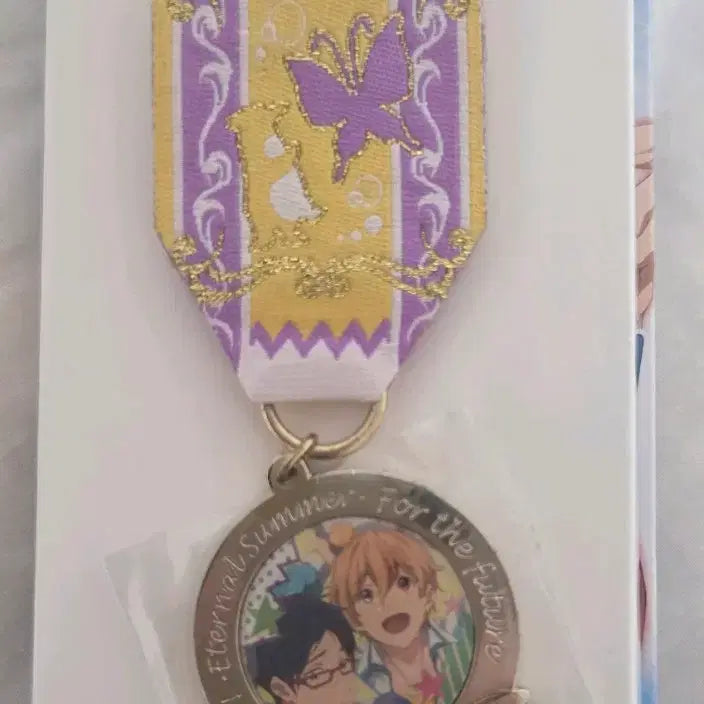 [BUNJANG] Anime Free! Decoration Medal - Hazuki Nagisa &amp; Ryugazaki Rei Couple Version / 애니 <Free!> 데코레이션 메달 판매
