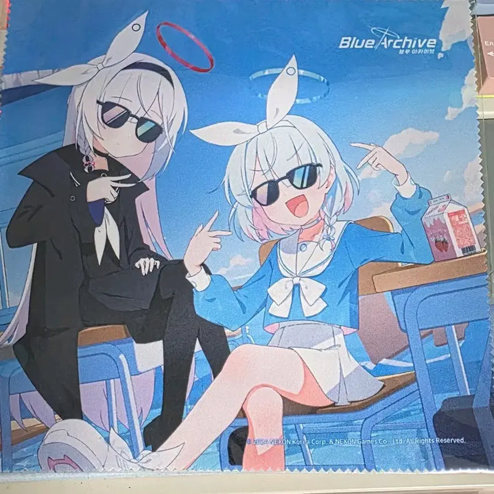 [BUNJANG] Blue Archive Strawberry Milk Complex Aronā &amp; Purana Sunglasses Package / 블루 아카이브 딸기우유 컴플렉스 아로나 &amp; 프라나 선글라스 패키지