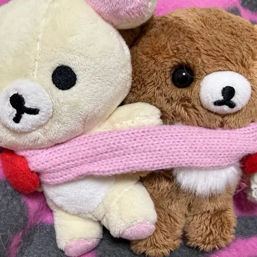 [BUNJANG] Rilakkuma Chairoikoguma Fair Limited Edition Plush Doll / 리락쿠마 챠이로이코구마 페어 인형 한정