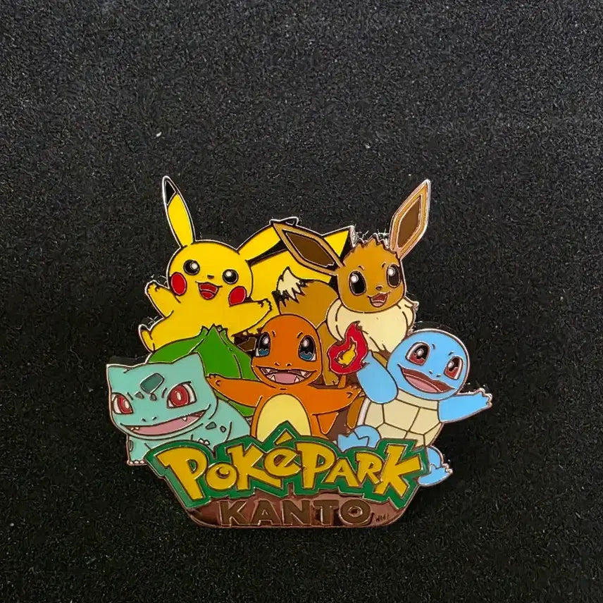 [BUNJANG] Pokemon Kanto Region Theme Park Limited Edition Pin Set / 포켓몬 일본 포켓몬테마파크 칸토 뱃지