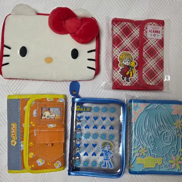 [BUNJANG] Vintage Diary Binder &amp; Pouch Bundle Set / [일괄로만 판매] 고전 다이어리 바인더, 파우치 일괄